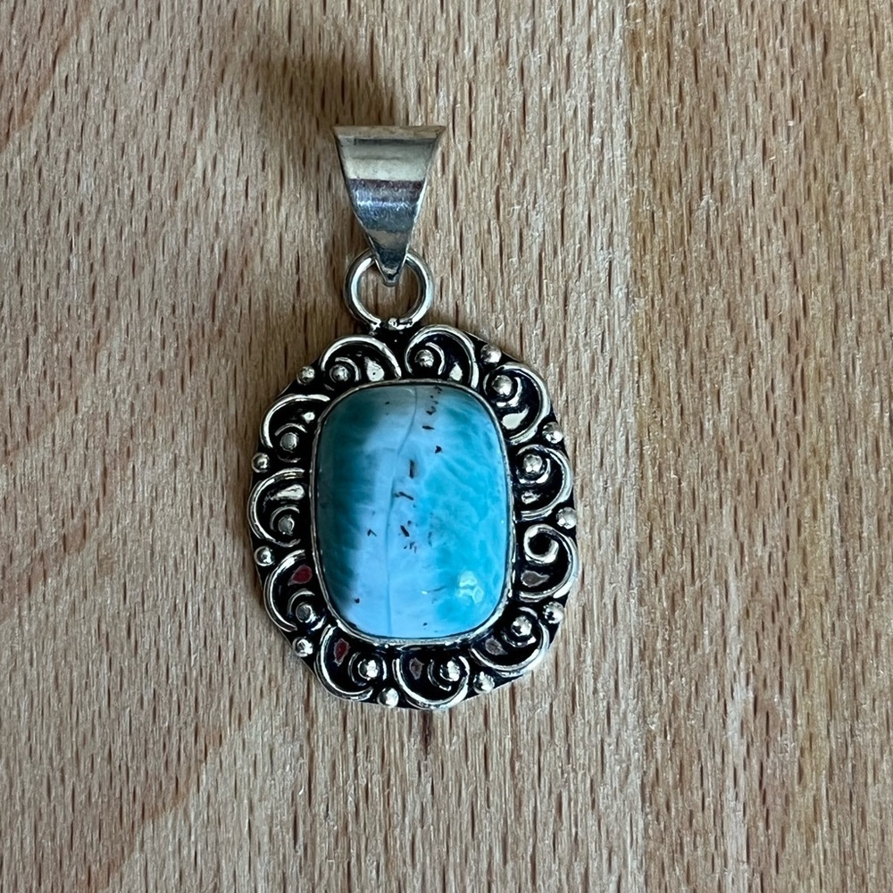 Larimar Pendant